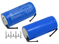 Аккумулятор 3.2V 7A 32700 Liitokala с выводами