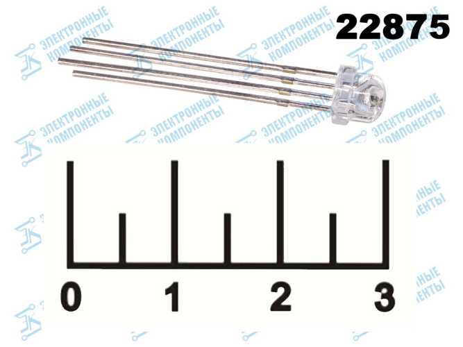 Светодиод LED DFL-5053RGB-C (4pin)