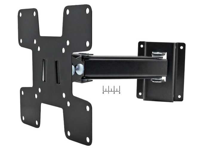 Кронштейн настенный для телевизора 10&amp;quot;-43&amp;quot; 25кг Mart 306S