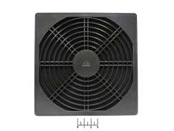 Решетка для вентилятора 180*180мм (FGF-180) пласт.