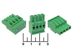 Клеммник разрывной 4pin 5.08мм гнездо под винт 2EDGKA-5.08-04P-14-00A(H)
