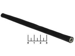 Трубка термостойкая 4мм 20см (черная)