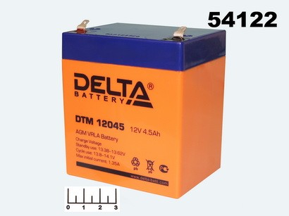 Аккумулятор 12V 4.5A DTM12045