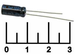 Конденсатор электролитический ECAP 1 мкФ 100В 1/100V 0511 105C (TK)