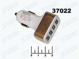 Автомобильное зарядное устройство 4USB 5V 4.1A KO-18