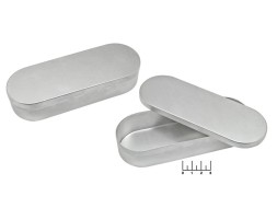 Бокс алюминиевый для хранения 160*35*55