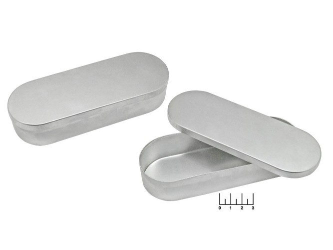 Бокс алюминиевый для хранения 160*35*55