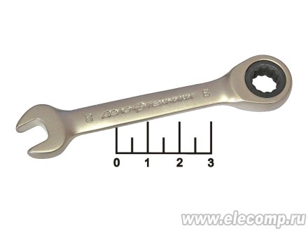 Ключ комбинированный трещоточный 8мм (515608)