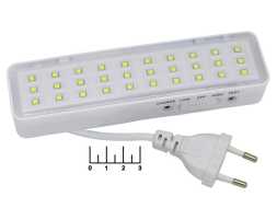 Светильник аварийный аккумуляторный светодиодный 30LED SQ0308-0300 Народный