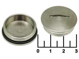 Заглушка PG-21 металл влагозащищенная d-28мм