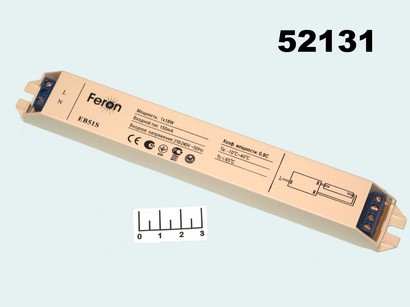 ЭПРА для люминесцентных ламп T8 1*18W Feron EB51S (21519)