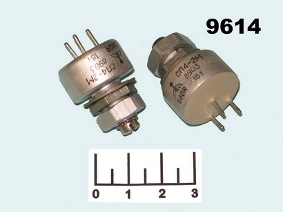Резистор подстроечный 680 Ом 1W СП4-2М-1 (+42)