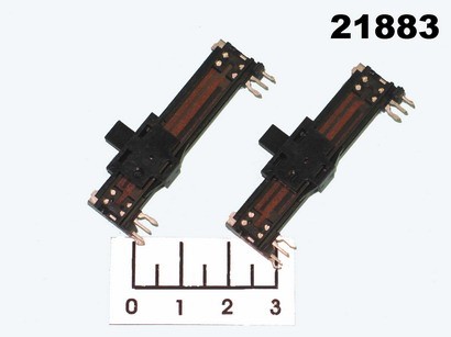 Резистор переменный 2*20 кОм 45мм