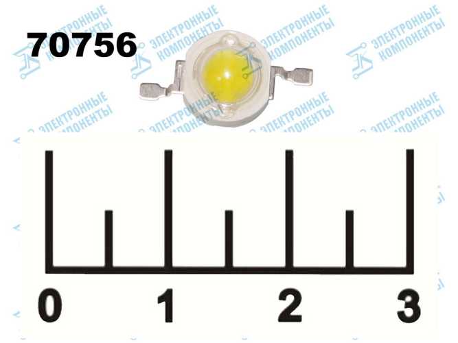 Светодиод LED 5W белый холодный LXHL-W5E 6000K (995)