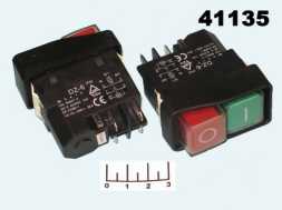 Кнопка для бетономешалки DZ-6 (KJD 17) (ZH02-Ax) 5 контактов (№131B)