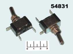Тумблер 12/20 ASW-07D синий 3 контакта