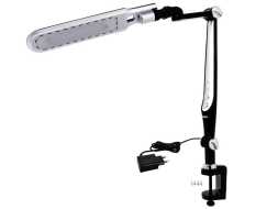 Светильник светодиодный настольный 10W 3000-6000K на струбцине Camelion KD-830 (черный)