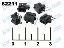 Разъем 2pin штекер на плату MF3-2*1 RA угловой