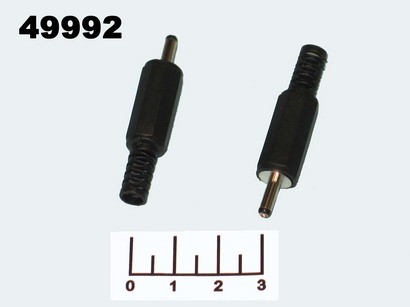 Разъем питания штекер 3.0*1.1мм 9мм на кабель 2129 (7-0026E)