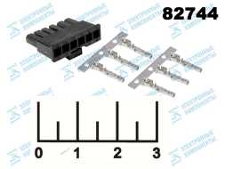 Разъем 6pin гнездо MF3-1*6 F