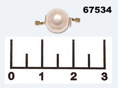 Светодиод LED 3W синий LXHL-B3E