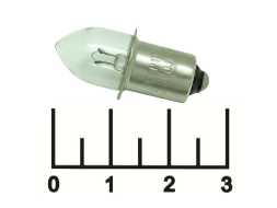 Лампа 3.6V 0.75A P13.5S без резьбы