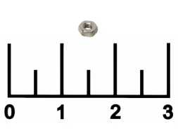 Гайка М2 4*1.5мм (1 штука) DIN934