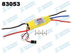 Контроллер бесщеточный двигателя 30A с охлаждением Cloud-30A