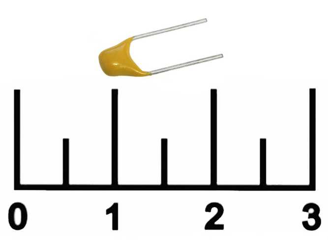 Конденсатор CAP К10-17 680пФ 63В 680pF/63V