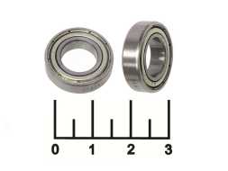 Подшипник 10*19*5 закрытый 6800ZZ (1080800)