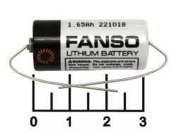 Литиевый элемент 2/3AA 3.6V ER14335H Fanso с выводами