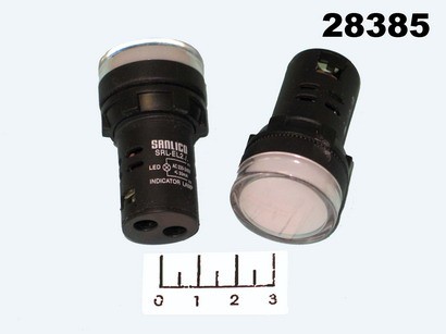 Лампа 220V в плафоне LED белая AD16-22DS