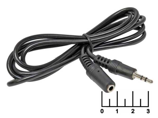 Шнур AUD 3.5-AUD 3.5 гнездо стерео 1.5м (3-0016/17-4003) (CCA-423)