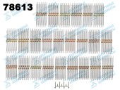 Набор резисторов 0.125W 10 Ом-91 Ом (480шт) (EK-RCF0125/2) 5%