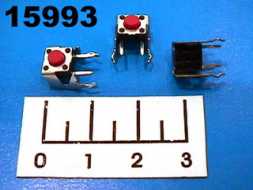 Кнопка тактовая 6*6*5 угловая (S0111) KAN0631-0501B SWT-7