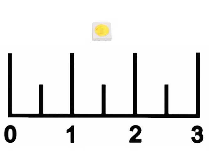 Светодиод LED 1.8W 5.9-7.2V 265mA 125-150lm 62-123TUN2C/F110140N57SBF-T (3030) SMD (мал.конт +)