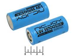 Аккумулятор 3.2V 6A 32700 плоский плюс Nicjoy (LiFePO4)