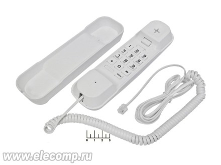 Телефон проводной Alcatel T06 (белый)
