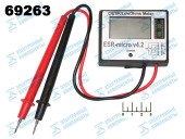 Прибор ESR-micro V4.2S для проверки ESR и электролитических конденсаторов