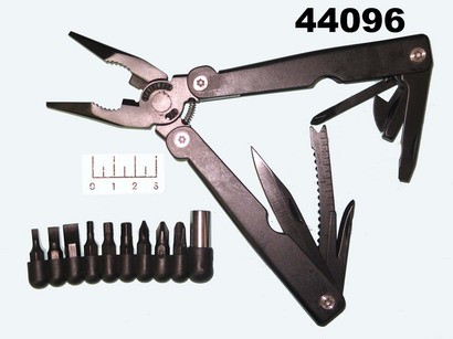 Инструмент складной карманный 213 большой с насадками (Multi Tools)