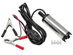 Насос для перекачивания жидкости 12V 20л/мин с фильтром (17538)