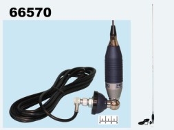 Антенна к радиостанции автомобильная 27 MHz Sirio Super 9 врезная