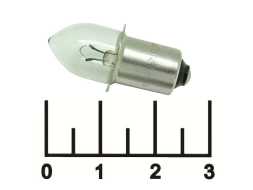 Лампа 7.2V 0.75A P13.5S без резьбы