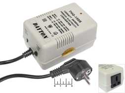 Преобразователь напряжения 220/110V 150W THG-150S