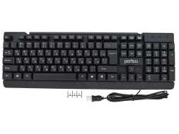 Клавиатура компьютерная USB проводная Perfeo Nice PF_ A4795 черная