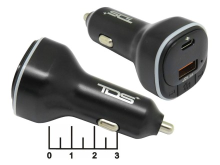 Модулятор MP3/FM/USB + bluetooth 5V 3.1A (TS-CAF23)