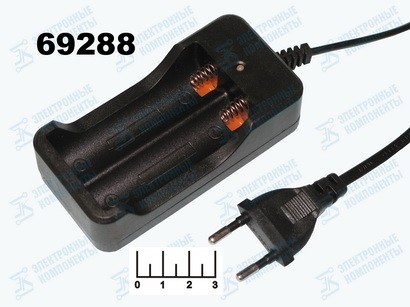 Зарядное устройство для литиевых элементов 4.2V 1A 2*18650 ZJ-3009