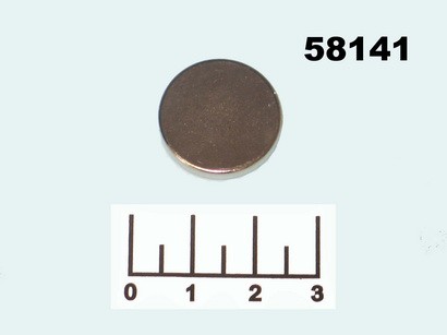 Магнит D 20*3 диск неодимовый (~3.7кг)