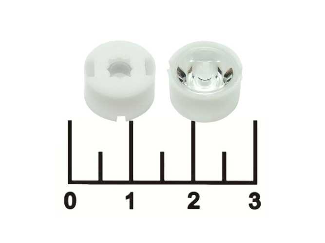 Линза для светодиода 10 градусов Cree 13мм