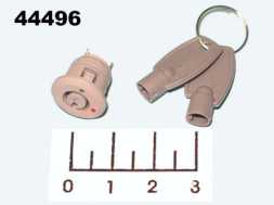 Выключатель ключ 2-х позиционный пластмассовый